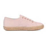 Superga 2750 Espadrille Pink Skin Rose Gold